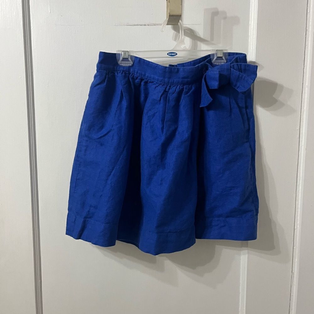 J. Crew Blue Skirt